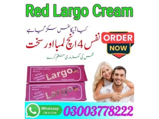 Red Largo Cream In Rawalpindi- 03003778222