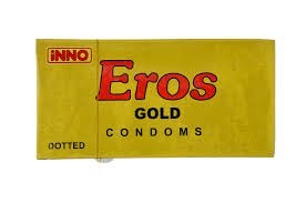 Inno Eros Gold Condom - 12 Pieces - Buy Now at MyClickMart.Pk 03000835520