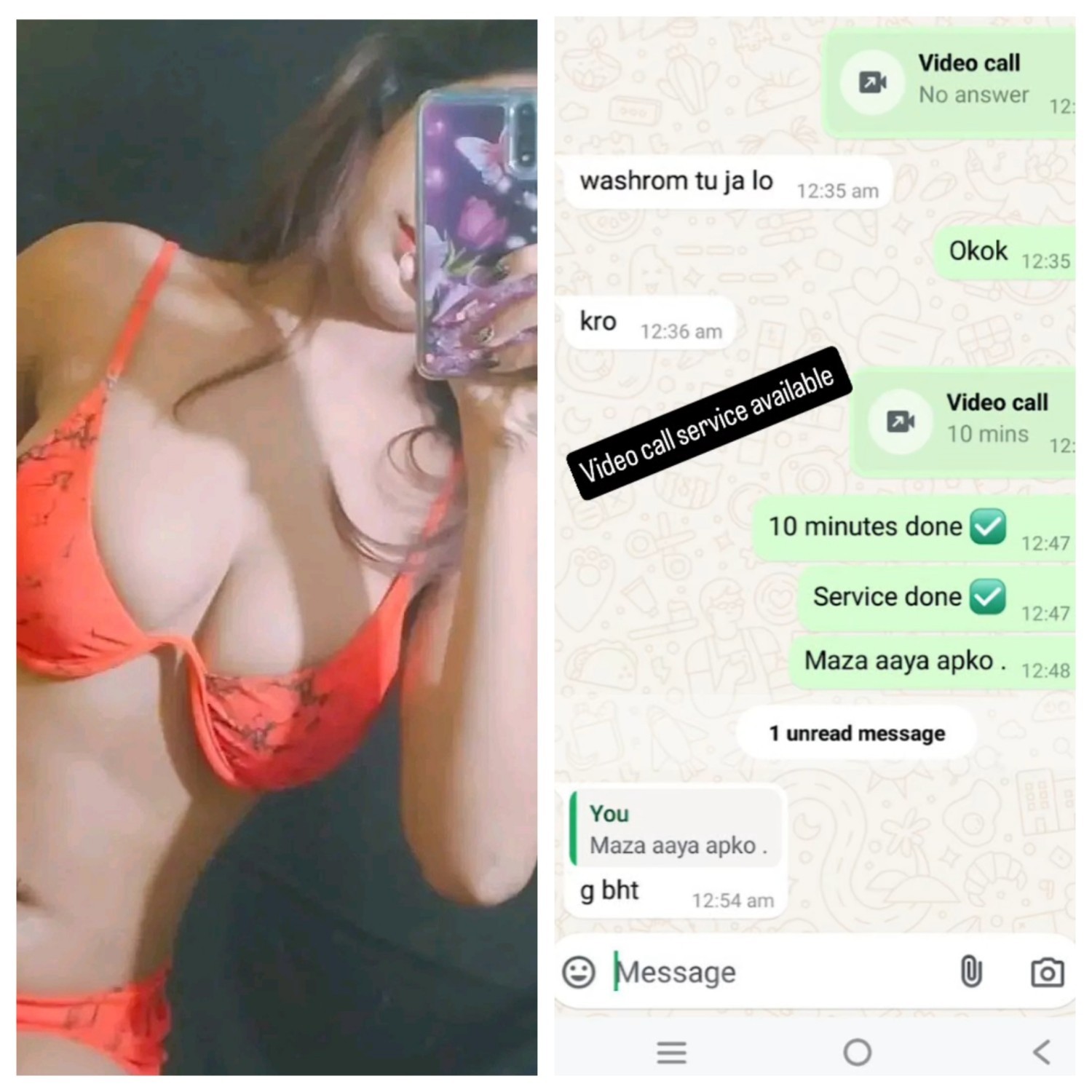 100%Trusted video call sex available here with face full